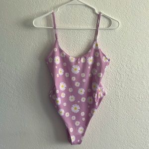 Nasty Gal One-Piece Daisy Swimsuit